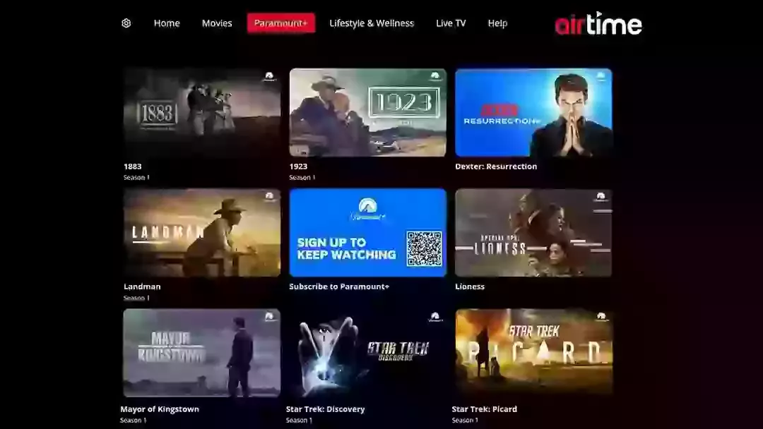 Airtime adds Paramount+ series to over 64,000 hotel rooms in 36 countries